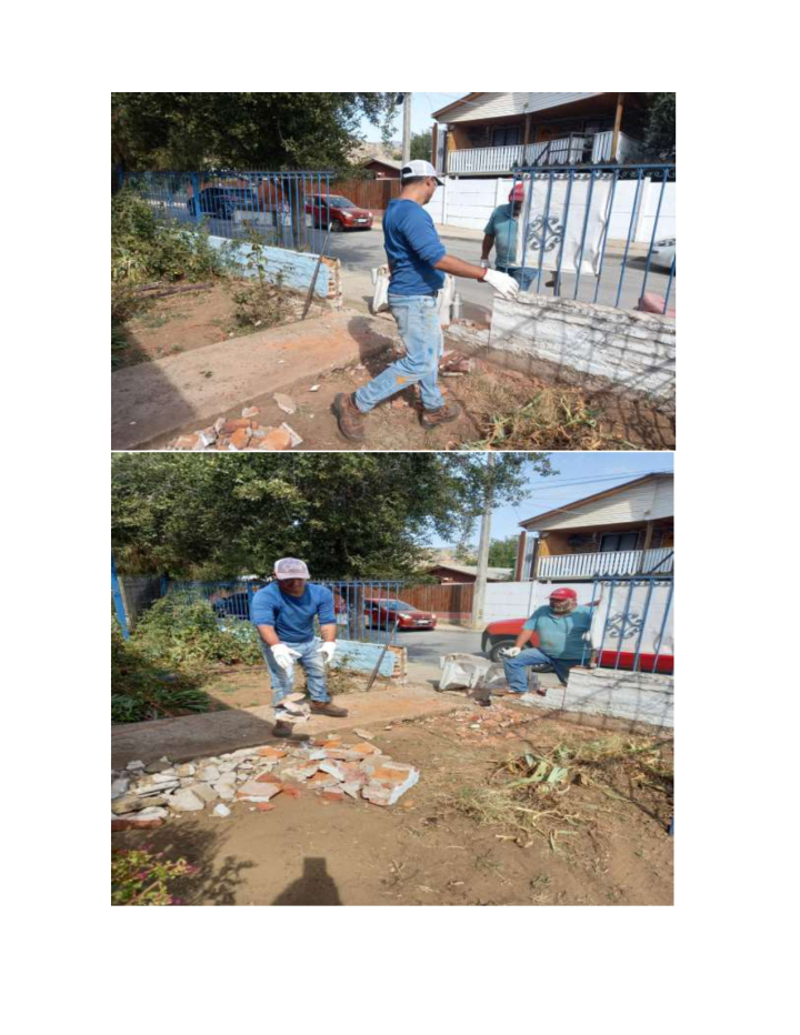 Mejoramiento acceso Cooperativa